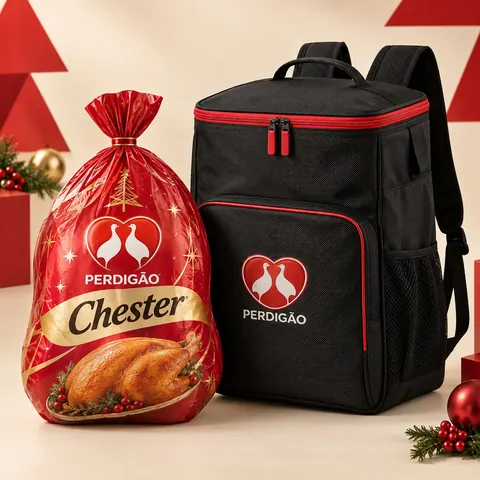 1 Chester congelado + 1 bolsa térmica